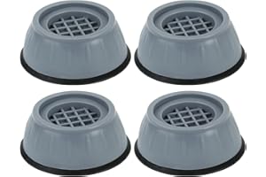MIKIULY Waschmaschine Füße Pad, Schwingungsdämpfer Waschmaschine, 4 Stück Anti Vibration Waschmaschine, Anti-vibrations-Waschmaschinenunterstützung, Waschmaschine Dämpfer, für Trockner/Kühlschrank/Tisch