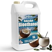 Bioéthanol 96,6% Parfum Lavande - 40 Litres (4 X 10L) Pour Cheminée éthanol, Combustion Propre