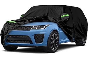 KISTRBA Funda impermeable para el coche, apta para Land Rover Range Rover Sport 2005-2024, cubierta completa para coche, cubierta de coche, cubierta de invierno y verano para sol, nieve, lluvia, polvo