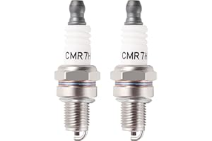 VooGenzek 2 Piezas CMR7H Bujías para Motosierra, Bujía CM5H / CMR5H / CMR6H / CMR7H Reemplazo, Bujía para Desbrozadora, para 3066, 965/RZ7C/RZ7CT10, TR14C/TR14S, 4194, AC7R