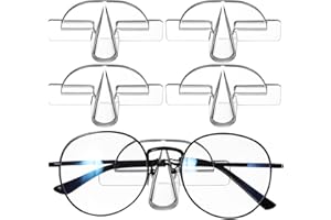 Alipis Wall-Mounted Glasses Storage Rack Clear Plastic Eyeglasses Holder with Adhesive Mount for Space-Saving Desktop Organizer