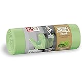 ANNA ZARADNA ST-AZ-038091 Trash Bag with Handle 35L Strong | 20 Pieces | Coin Fragrance | Trash Bag Trash Bag Household Waste