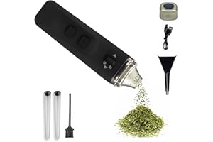 CISSIYOG Molinillo EléCtrico, Molinillo PortáTil De Mano Con BateríA Recargable Y FáCil De Limpiar, Molinillo EléCtrico Para Especias Y Varias Plantas Y Flores, Etc