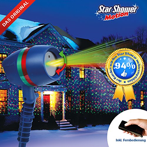 Star Shower Motion inkl Fernbedienung + Spitzaufsatz das Original von Mediashop - 2