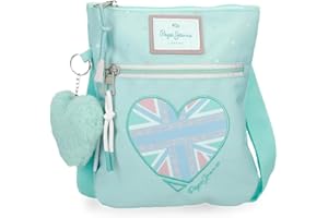 Pepe Jeans Nerea Blau Tasche 22x7x3 cm Polyester
