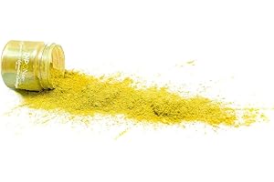 ‎KANDYDIP KandyDip Effektpigment 24 Karat Yellow COLORSHIFT Pearl Perlglanz Metallic Farbpulver Pigment für Epoxidharz Autolack Sprühfolie Aquarell Seife Powder (5 Gramm)