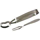 GRÄWE® 2-teiliges Schneckenbesteck aus Edelstahl