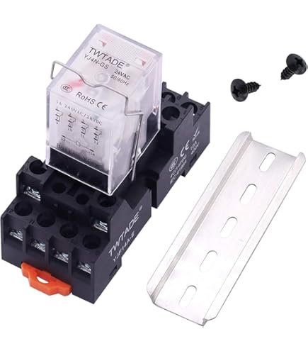 Relè Elettromagnetico DPDT - 14 Pin, Bobina 12V DC, 5A/240V AC, Modulo Per Controllo Circuiti