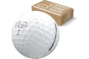 Easy Lakeballs 50 Vice Pro Lake Balls / Golf Balls - AAA Quality - In Net Bag, White