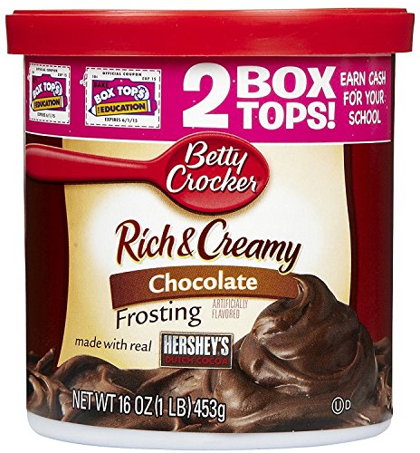 Betty Crocker Rich & Creamy Chocolate Frosting Kuchenglasur 453 gramm