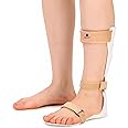 BELTWALA Plastic, Afo Foot Drop Splint | Ankle Support For Patients Suffering From Foot Drop, Prevents Axial Rotation Of The Leg And Foot (Right, Medium (Shoe Size 7-8))