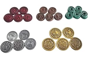 Stonemaier Games 80 pièces de monnaie en métal Scythe and Expeditions