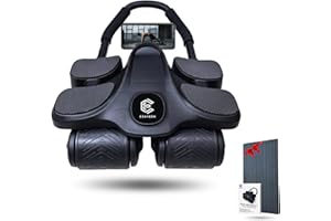 EZAYEEK® - Ruota addominali. Attrezzi per addominali a casa & addominali fitness casa. Ruota per addominali/Addominali attrezzi - Attrezzo per addominali. Ab roller