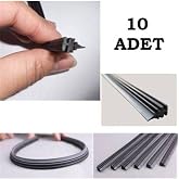 Eraks Car Accesories Silecek Lastiği 700 Mm 10 Adet 70 Cm Silecek Lastiği 1. Kalite Silgi 700Mm Silecek Oto Cam Silecek