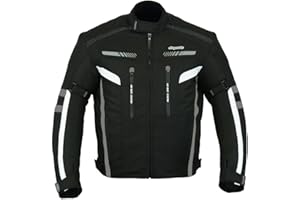 RKSPORTS RK Sports 1637 MENS WATERPROOF TEXTILE MOTORBIKE MOTORCYCLE JACKET CE ARMOUR