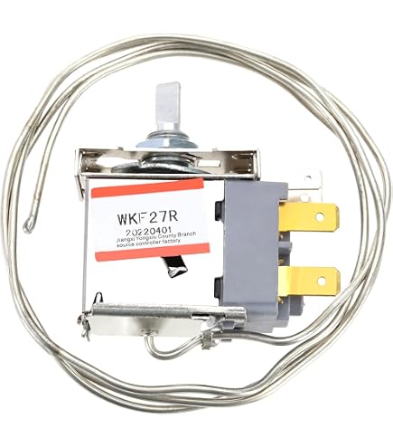 Thermostat Réfrigérateur/congélateur - Compatible Ranco K59-L2677 Etc. - Plage -25°C à +5°C - Câble 60 Cm