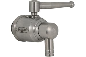 WEBMARKETPOINT Samson grifo goteo 1/2 '' contenedores de acero inoxidable para el acero de aceite