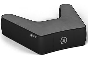 SCUF Exo Ergonomiczna poduszka do gier i pracy zdalnej, podparcie kręgosłupa, podparcie szyi, podparcie nadgarstka, podparcie dłoni, czarna (304-602-01-015-NA)