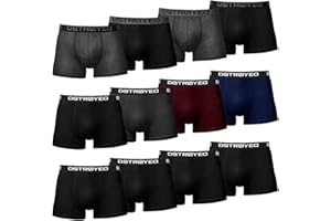 DSTROYED ® Boxershorts Herren 10-er / 12-er / 15-er / 8-er Pack S-5XL Unterhosen Männer Unterwäsche Men