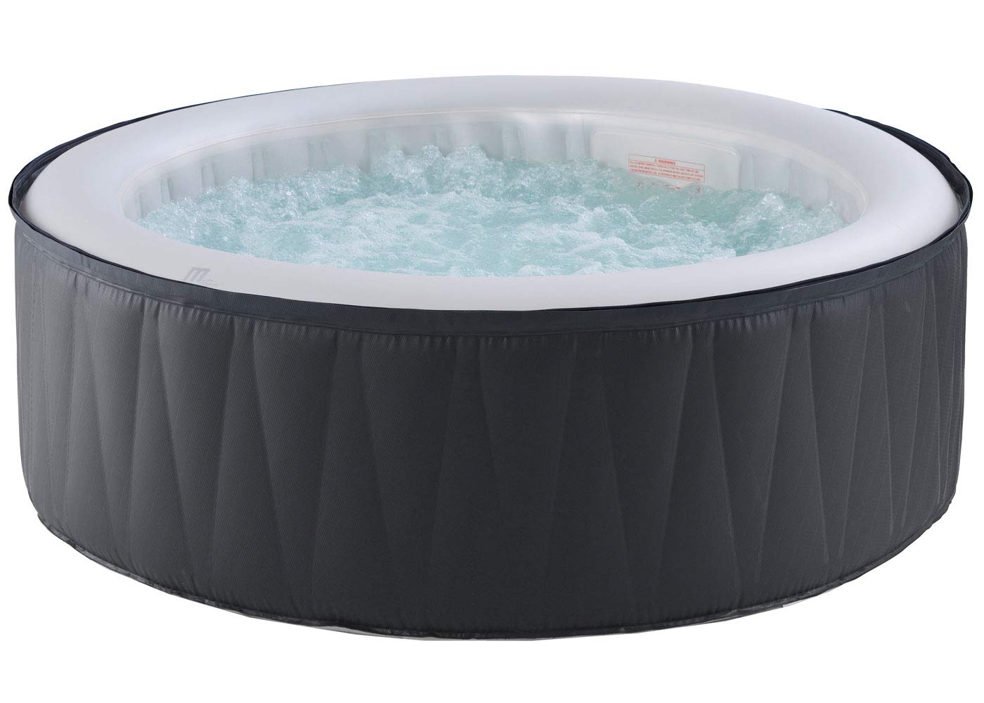 Mendler Whirlpool MSpa HWC-A62, 6 Personen In-/Outdoor heizbar aufblasbar Ø 204cm FI-Schalter – Bild 5