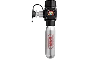 Barbieri Airman, Pompa CO2 Unisex-Adulto, Nero