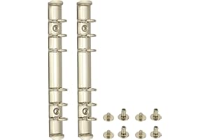 ‎PATIKIL PATIKIL A6 6-Loch Ringbuchmechanismen, 2er-Set Ringbuchrücken Ersatz für Ringbuchplaner