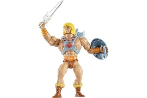 MASTERS OF THE UNIVERSE Maîtres de l’Univers Origins, figurine articulée de combat, Musclor, jouet pour collectionneurs et enfants dès 6 ans, GNN85