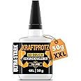 3D Druck Sekundenkleber Gel extra stark – 50 g XXL Superkleber wasserfest, hitzebeständig & transparent – Anti-Austrocknungs-