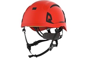 JSP EVO ALTA Baseworker Kask ochronny - Regulacja koła - Wentylowany - Pomarańczowy o optymalnej widoczności