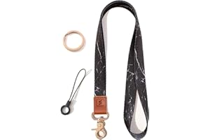 SENLLY Llavero Cordón de Cuello, Diseño de Patrones Originales Acollador Correa para el Llaves y Badge Id Tarjeta