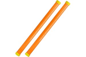 NOVELTY PLACE 16" Groan Tube Noise Makers 2 Pack - Funny Party Noisemaker for Kids and Adults - Party Favor Sound Tubes Toys - Orange