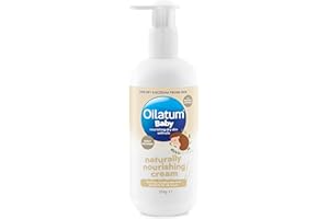 Oilatum Baby Naturally Nourishing Cream, Enriched with Natural Oatmeal, Provides Relief and Hydration for Up To 24 Hours, For Dry, Itchy and Eczema-Prone Skin, Suitable to Use from Birth, 1 x 350g