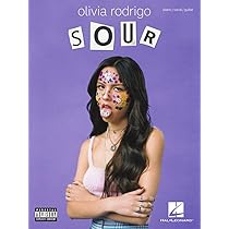 Olivia Rodrigo - Sour Piano Vocal and Guitar Songbook | Official
