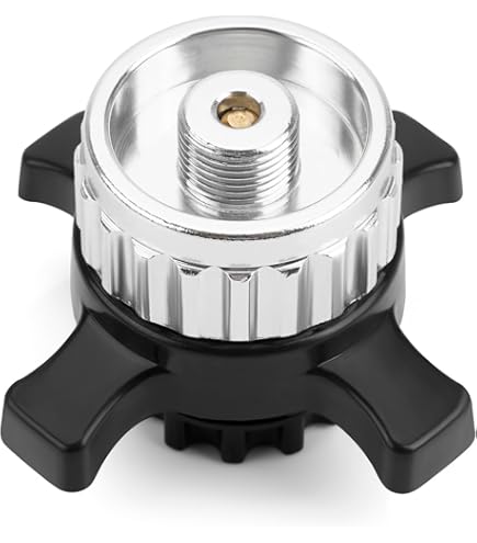 Campingmoon Adattatore Per Bombola Gas Z13M - Convertitore Da EN417 A Fornello Magnetico