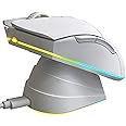 KLIM Blaze Pro 2024 New 2024 New Wireless RGB Rechargeable Gamer Mouse with Charging Dock - High Precision Sensor with Long B