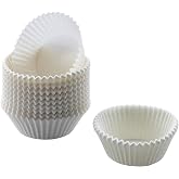 ORIGINAL KAISER Inspiration &ndash; White Paper Moulds for 200 Cupcakes/Muffins/Cupcakes &Oslash; 7 cm