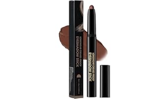 RUBYTINT Waterproof Cream Eyeshadow Stick, Matte Brown, Blendable Eye Pencil, Rich Pigment, Long-Lasting Smudge-Proof, Multi-Use Eyeshadow, Eyeliner & Highlighter, Buildable Color(#02 Matte Brown)