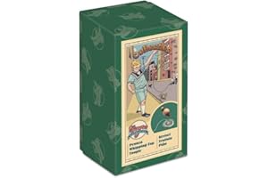 Cayro – Kreisel – ab 8 Jahren – Box und Stoffbeutel im Retro-Stil – traditionelles Brettspiel für Kinder und Erwachsene – aus Holz – für 1 Spieler