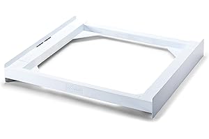 Meliconi Torre Basic Verbindungsrahmen Waschmaschine u. Trockner, Technopolymer, Bianco M