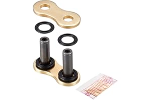 MXT Kettenschloss DID Nietschloss ZJ gold/schwarz für Kette 520VX3 5/8 x 1/4 x 10,16