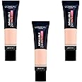 L'Oréal Paris Infallible 24h Matte Cover Foundation - 25 Rose Ivory, Pack of 3 (3 x 30ml)