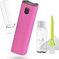 Screen Cleaner Touchscreen Mist Spray, walrfid Cleaning Kit for Electronic Smart Phone TV, Laptop, Tablet, PC, Computer Monitor LCD Flat Screens, Eyeglasses (Safety Hot Pink)