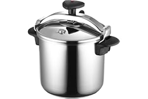 Magefesa Star Recta - Olla Express Tradicional 12L, Acero Inoxidable 18/10, para Todo Tipo de Cocinas, Inducción, 3 Sistemas de Seguridad