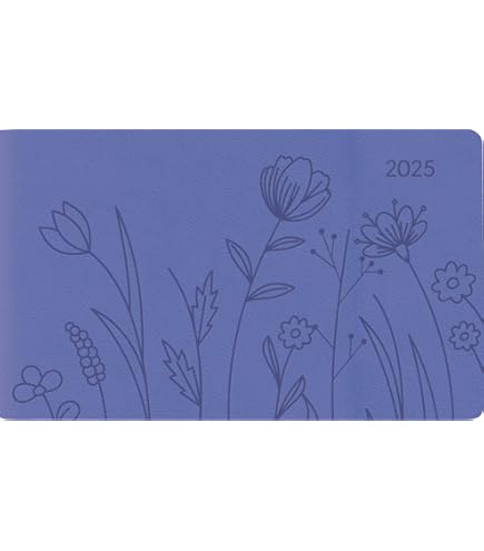 Agenda Ladytimer Pad 2025 - Flower Field, 15,6x9 Cm, 128 Pagine, Con Calendario E Appunti - Foto 8