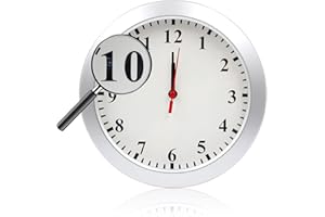 sakalaka Wall Clock Spy Camera HD1080P Mini Hidden Spy Camera Wall Clock Nanny Cam Mini Video Recorder Security Camera with Longtime Recording Motion Detection for Home/Office Safety, No Wi-Fi Needed