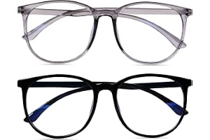 URAQT Blue Light Blocking Glasögon, Lättvikts Datorglasögon Med Filter, Anti-Reflex Och Eyestrain Läsglasögon För Kvinnor Och Män