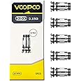 Voopoo PnP X Coils [5 Pack] 100mL E-Liquid Capacity, 4X Vaping Pleasure, PnP X 0.15ohm /0.2/0.3/0.6Ω Coils for Voopoo Kits, No Nicotine, by Vaporr (0.15 Ω [60-80W])