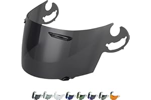 Visière Everalo pour Casque Arai Chaser V - RX-7 GP - Axces 2 - Axces 3 - Quantum St - Quantum St Pro - Rebel - Signet Q - Vector 2 - Corsair V - RR5 – Visière Moto SAI Type