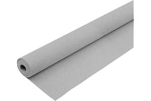 T-MECH Auto Verkleidung Teppich Autostoff, Super Elastisch & Bleichbar Polypropylen, 2m Breit 5,5m Lang Deckt 11m2 Ab, Fahrzeug Wohnmobil Innenraumverkleidung, Universell passend [Silbergrau]