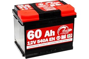 SMC Speed, Batteria per Auto L260, 60 AH, 540A, con Polo Positivo A Destra Speed BY